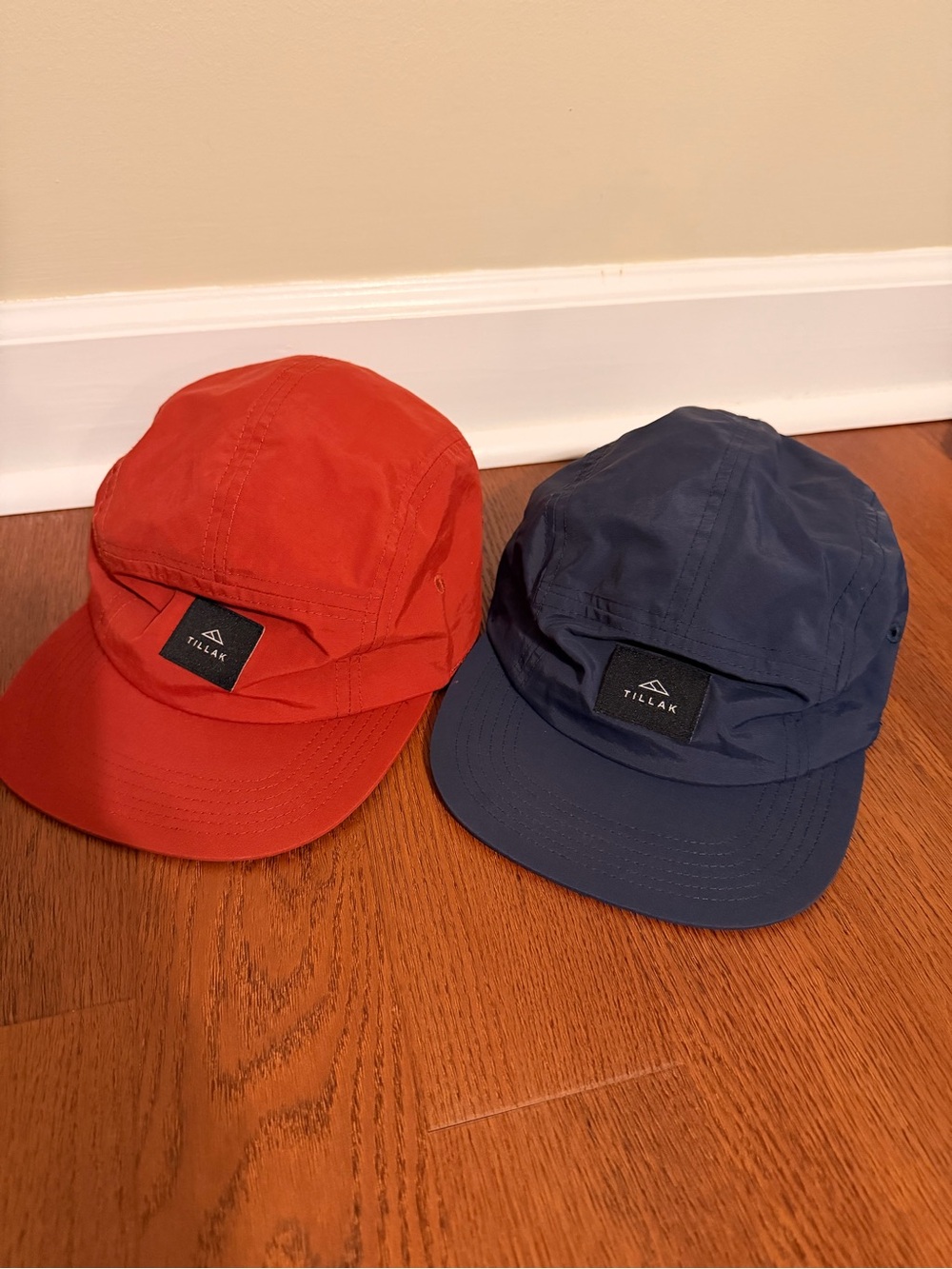 Men's Performance Cap - Red and Navy